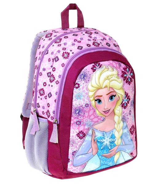 Disney Frozen Die Eiskönigin Schulrucksack, Schulranzen pink